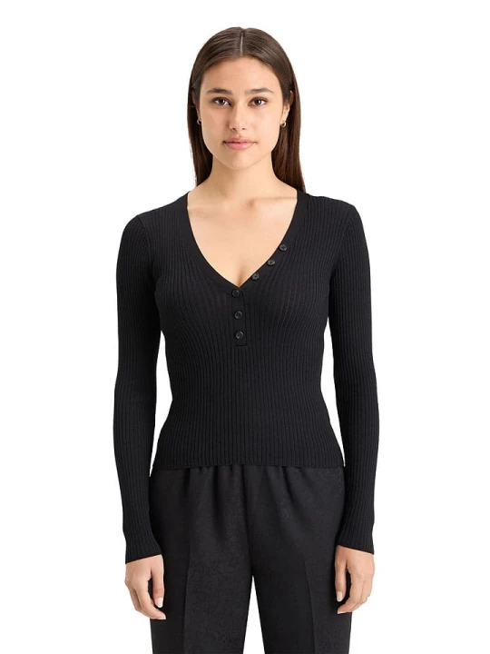 Zdjęcie produktu Scotch & Soda Sweter w kolorze czarnym rozmiar: L