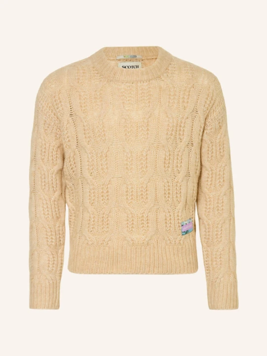 Zdjęcie produktu Scotch & Soda Swetry weiss CAMELOWY