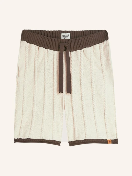 Zdjęcie produktu Scotch & Soda Szorty Z Dzianiny beige