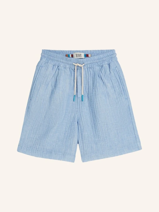 Zdjęcie produktu Scotch & Soda Szorty Z Muślinu blau JASNONIEBIESKI