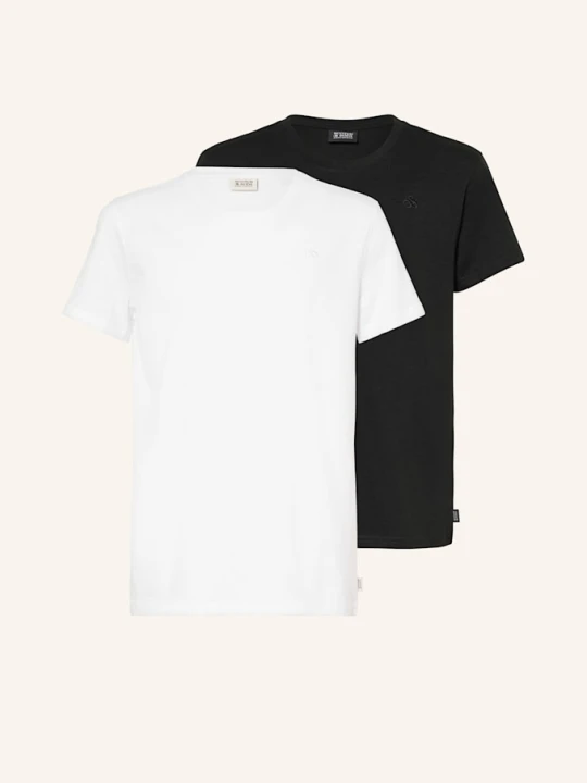 Zdjęcie produktu Scotch & Soda T-Shirt Core, 2 Szt. schwarz