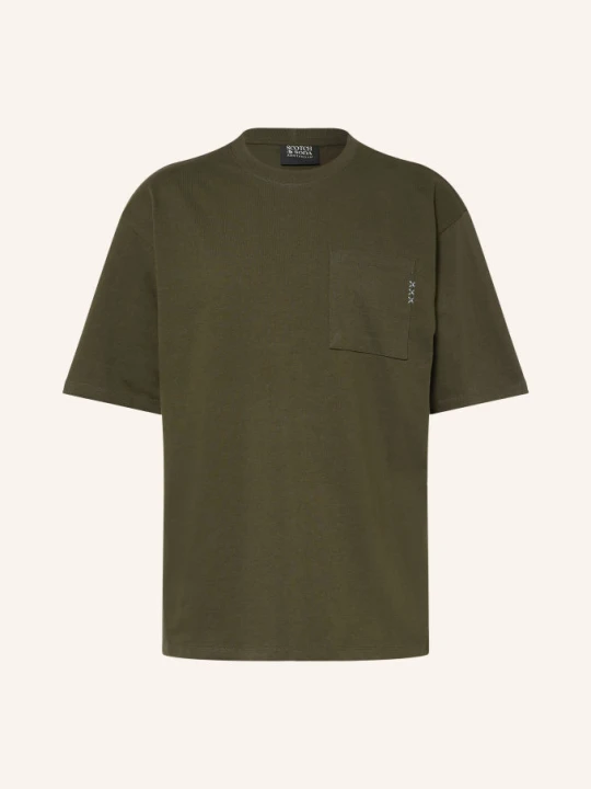 Zdjęcie produktu Scotch & Soda T-Shirt gruen CIEMNOZIELONY