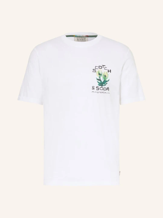 Zdjęcie produktu Scotch & Soda T-Shirt weiss biały