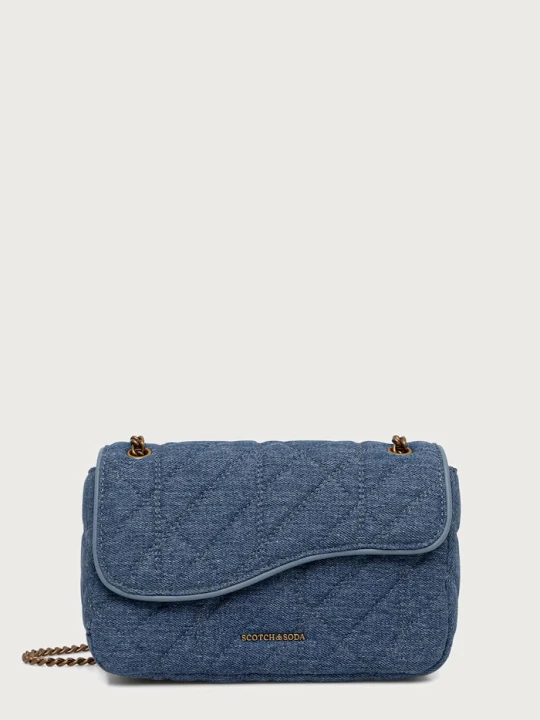 Zdjęcie produktu Scotch & Soda torebka crossbody damska jeansowa niebieski