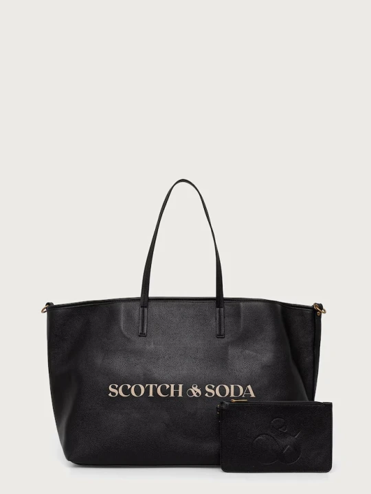 Zdjęcie produktu Scotch & Soda torebka shopper damska czarny