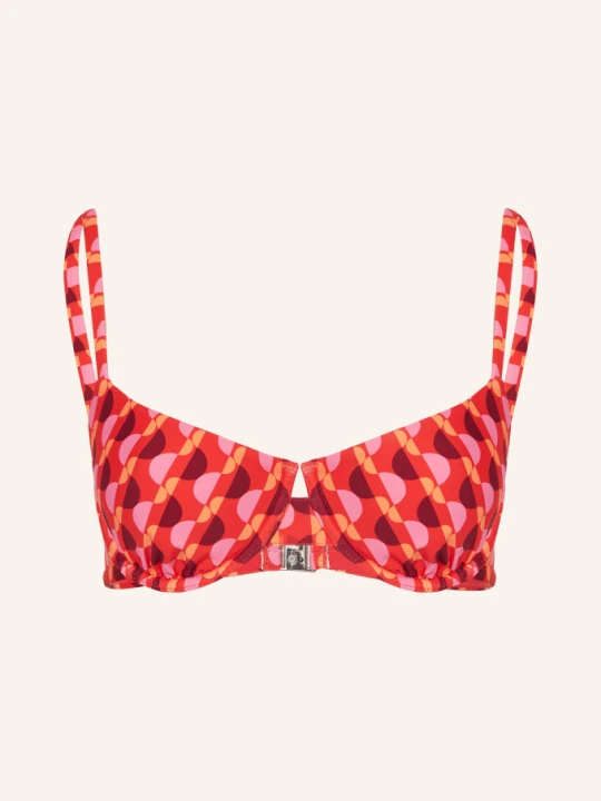 Zdjęcie produktu Seafolly Biustonosz Bikini Na Ramiączkach Sorrento Flame rot czerwony
