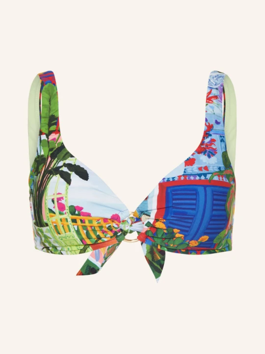 Zdjęcie produktu Seafolly Bralette Bikini Top La Boca blau beżowy