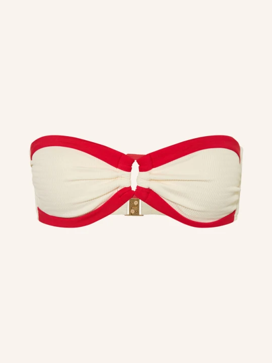 Zdjęcie produktu Seafolly Góra Bikini Typu Bandeau Bandwave weiss