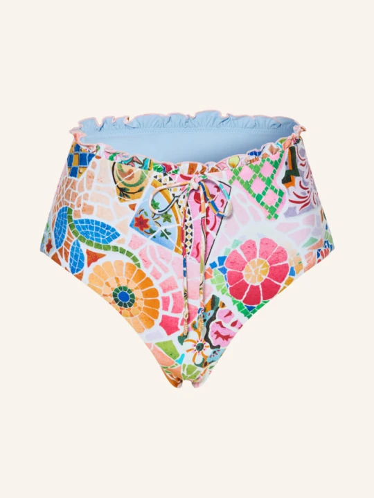 Zdjęcie produktu Seafolly Spodenki Bikini Z Wysokim Stanem Beachbohème pink