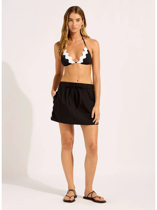 Zdjęcie produktu Seafolly Spódnica w kolorze czarnym rozmiar: M