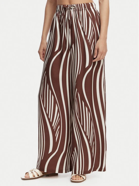Zdjęcie produktu Seafolly Spodnie materiałowe Coastline 55541-PA Brązowy Wide Leg