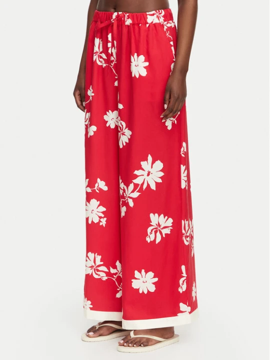 Zdjęcie produktu Seafolly Spodnie materiałowe Mayflower 55737-PA Czerwony Wide Leg