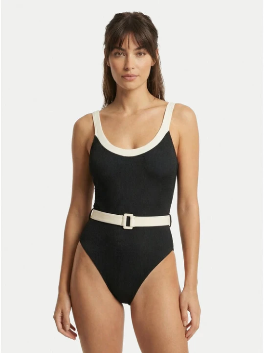 Zdjęcie produktu Seafolly Strój kąpielowy Band Wave 11220-305 Czarny