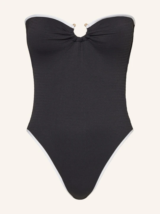Zdjęcie produktu Seafolly Strój Kąpielowy Bandeau Beach Bound schwarz CZARNY