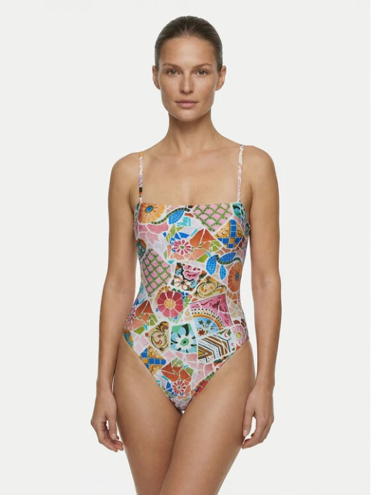 Zdjęcie produktu Seafolly Strój kąpielowy Beach Bohème 11182-300 Różowy