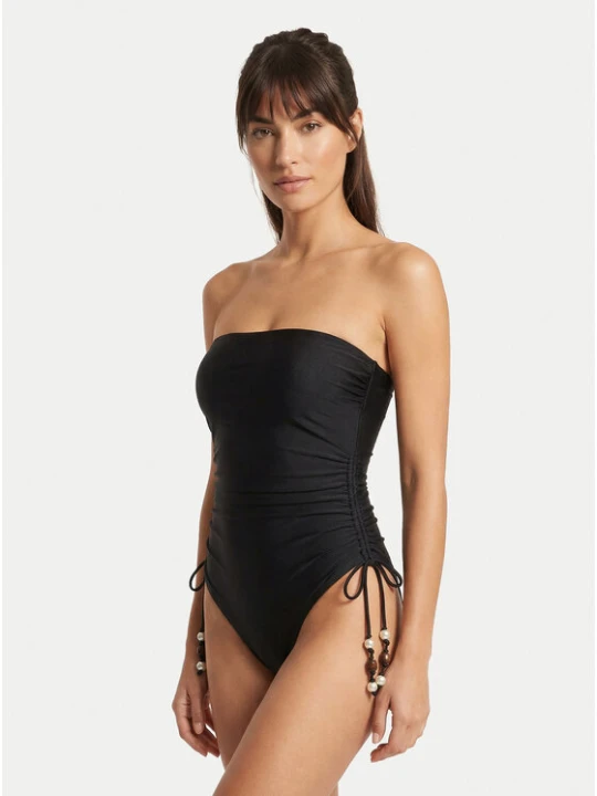 Zdjęcie produktu Seafolly Strój kąpielowy Palermo 11116DD217 Czarny