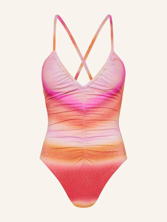 Zdjęcie produktu Seafolly Strój Kąpielowy Spectrum Z Błyszczącą Przędzą pink