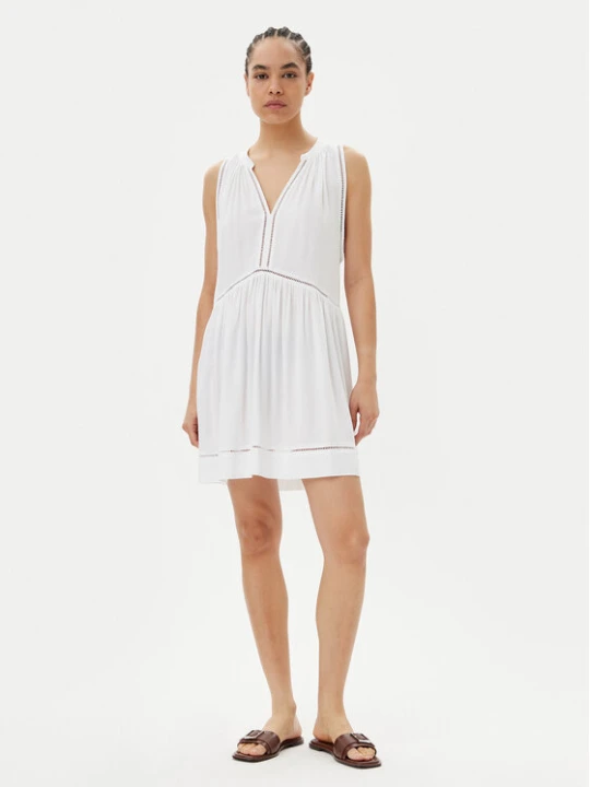 Zdjęcie produktu Seafolly Sukienka letnia Beach Basics 52931-DR Biały Regular Fit