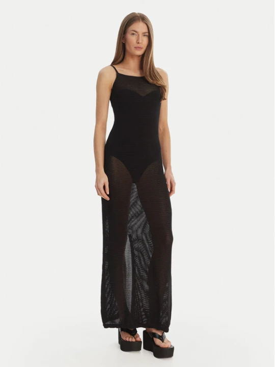 Zdjęcie produktu Seafolly Sukienka plażowa Beach Edit 55685-KN Czarny Regular Fit