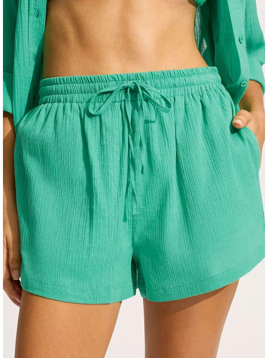 Zdjęcie produktu Seafolly Szorty w kolorze zielonym rozmiar: M