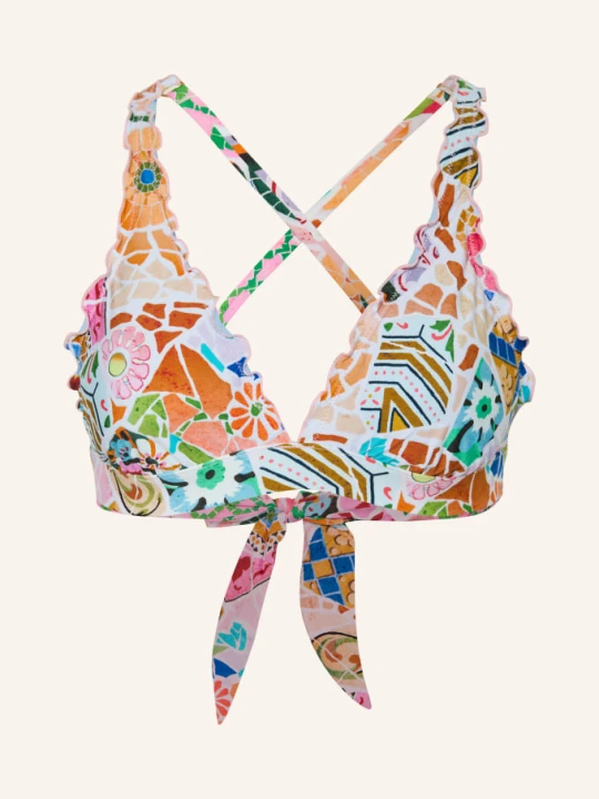 Zdjęcie produktu Seafolly Top Bikini Typu Braletka Beachbohème pink
