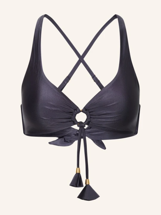 Zdjęcie produktu Seafolly Top Bikini Typu Braletka Belle Z Wycięciem blau