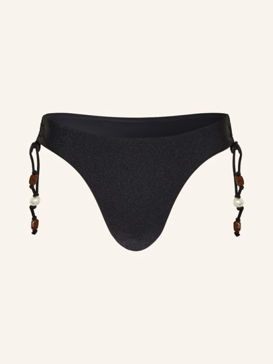 Zdjęcie produktu Seafolly Trójkątne Figi Bikini Palermo Loop Z Ozdobnymi Perełkami schwarz CZARNY