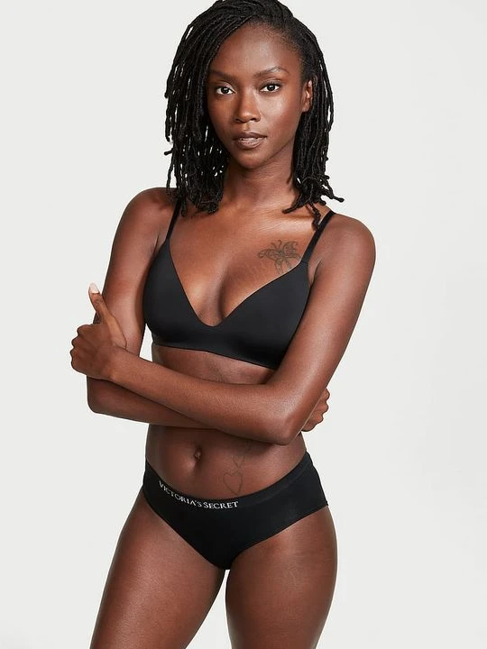 Zdjęcie produktu Seamless Majtki bezszwowe Seamless Hiphugger Victoria's Secret Czarny