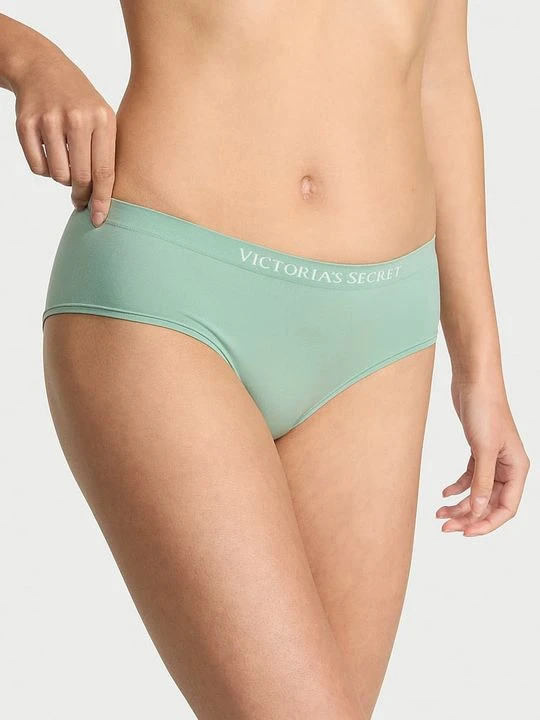 Zdjęcie produktu Seamless Majtki bezszwowe Seamless Hiphugger Victoria's Secret Zielony