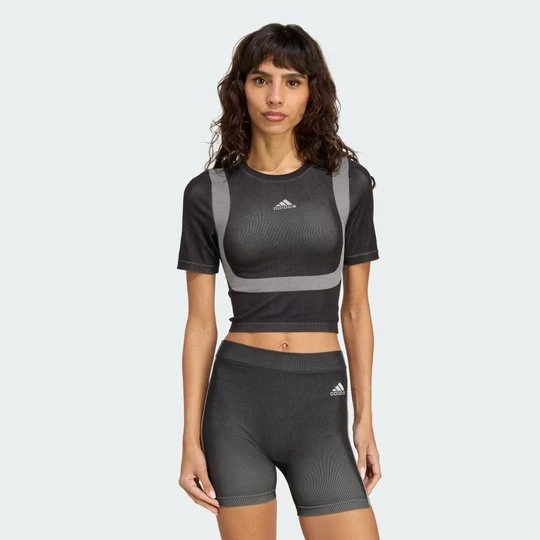 Zdjęcie produktu Seamless Techfit Baby Tee Adidas