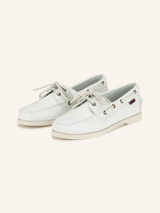 Zdjęcie produktu Sebago Buty Żeglarskie Docksides Portland weiss BIAŁY