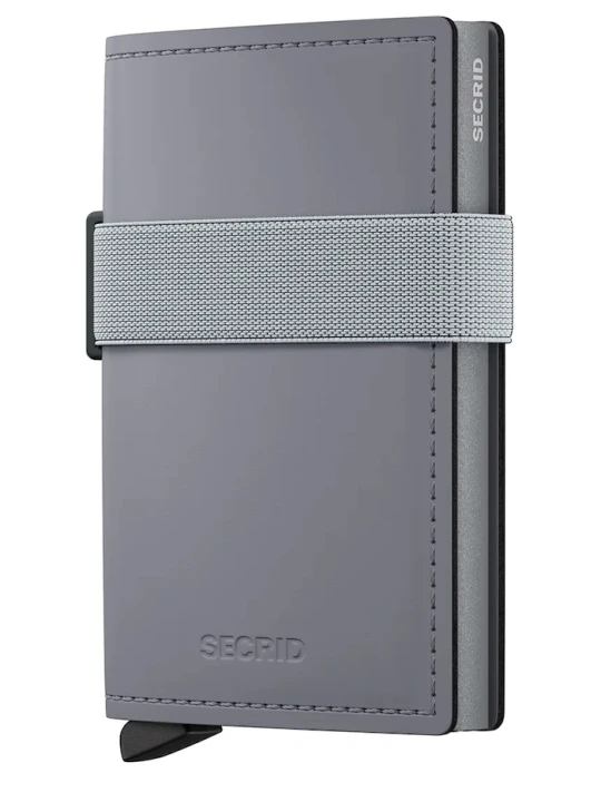 Zdjęcie produktu Secrid portfel RFID skórzany MATTE szary