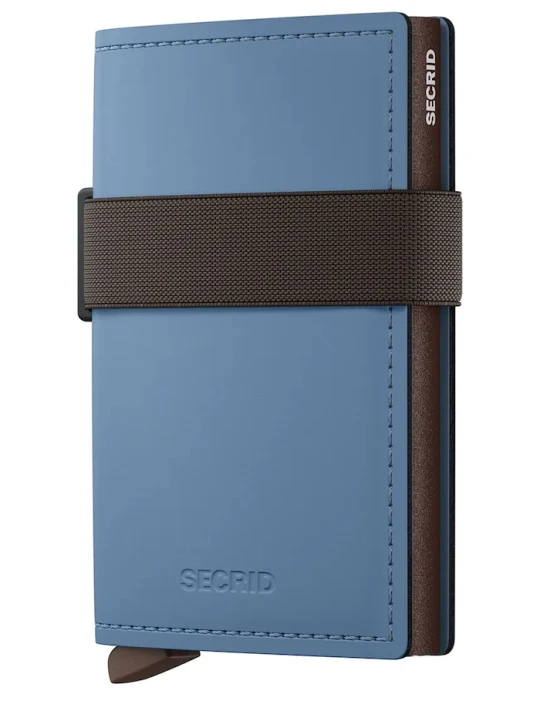 Zdjęcie produktu Secrid portfel RFID skórzany MATTE niebieski