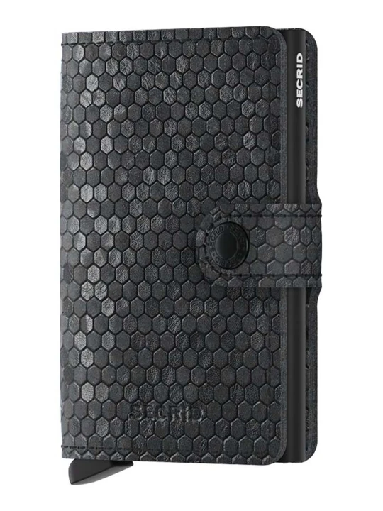 Zdjęcie produktu Secrid portfel skórzany Miniwallet Hexagon Black