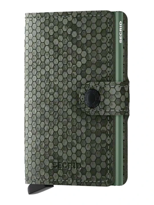 Zdjęcie produktu Secrid portfel skórzany Miniwallet Hexagon Green