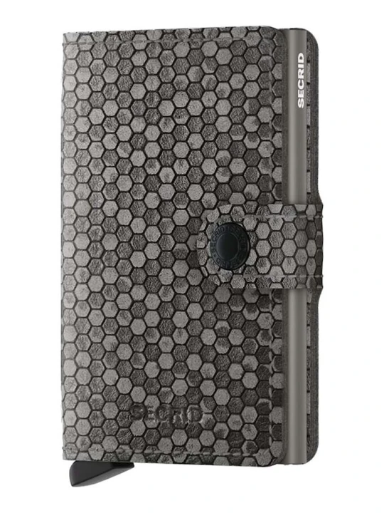 Zdjęcie produktu Secrid portfel skórzany Miniwallet Hexagon Grey