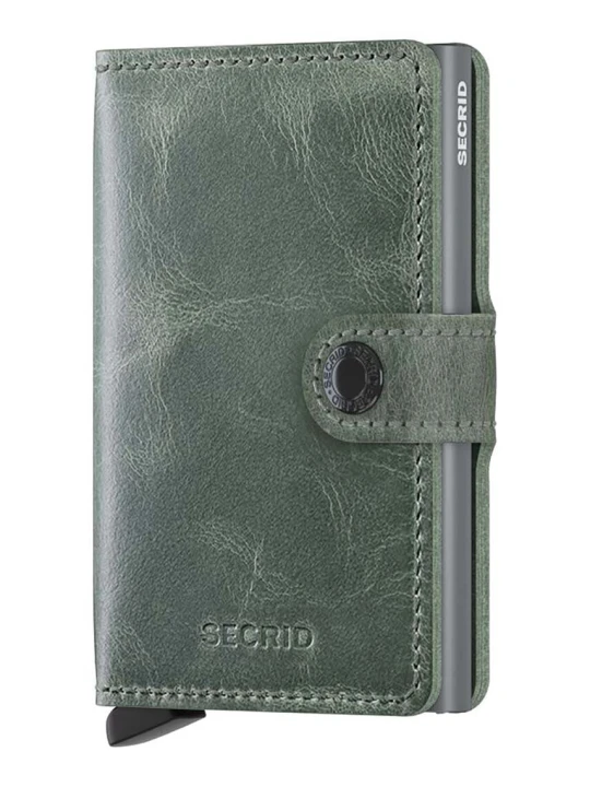 Zdjęcie produktu Secrid portfel skórzany Miniwallet Vintage Sage