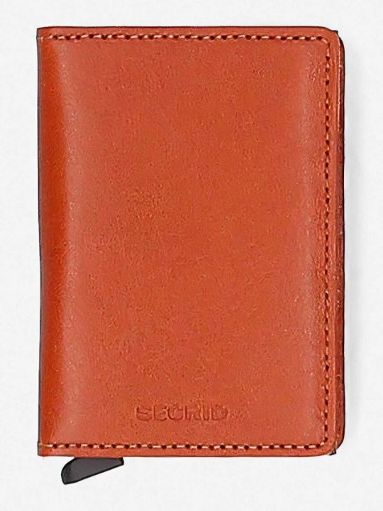 Zdjęcie produktu Secrid portfel skórzany Slimwallet Vegetable brązowy