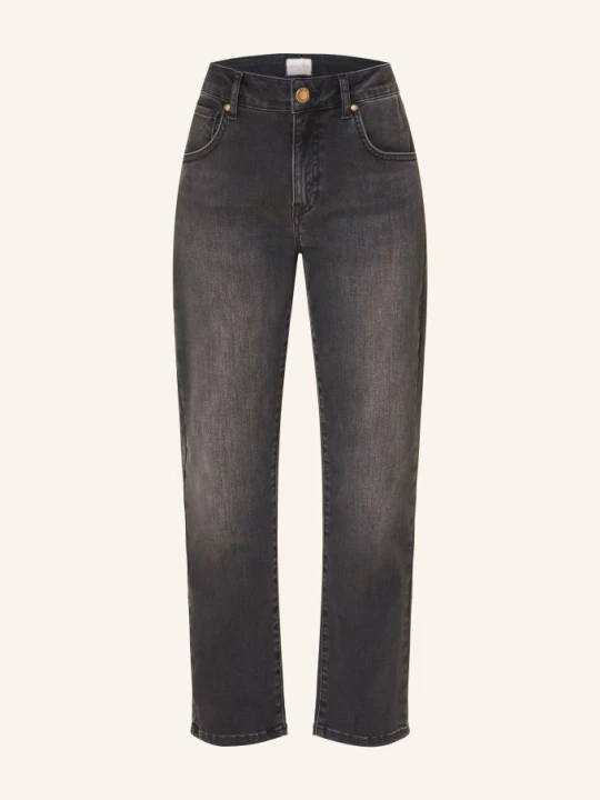 Zdjęcie produktu Seductive Jeansy Cropped Caren grau 975 Authentic Grey