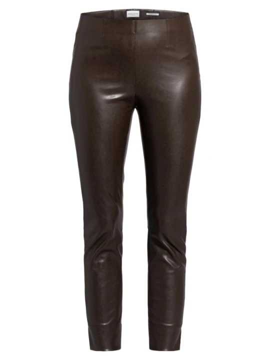 Zdjęcie produktu Seductive Spodnie 7 / 8 Sabrina Z Imitacji Skóry braun CIEMNOBRĄZOWY