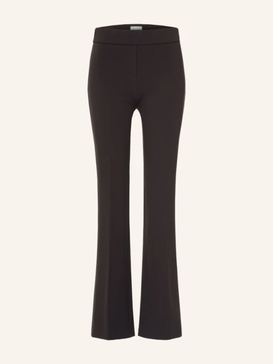 Zdjęcie produktu Seductive Spodnie Bootcut Nanou Z Dżerseju braun CIEMNOBRĄZOWY