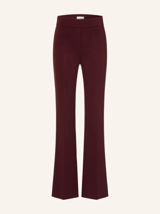 Zdjęcie produktu Seductive Spodnie Bootcut Nanou Z Dżerseju rot CIEMNOCZERWONY