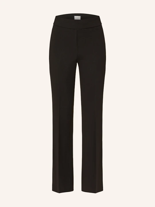 Zdjęcie produktu Seductive Spodnie Bootcut Nanou Z Dżerseju schwarz CZARNY