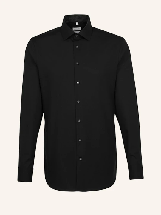 Zdjęcie produktu Seidensticker Koszula Biznesowa, Slim Fit schwarz CZARNY