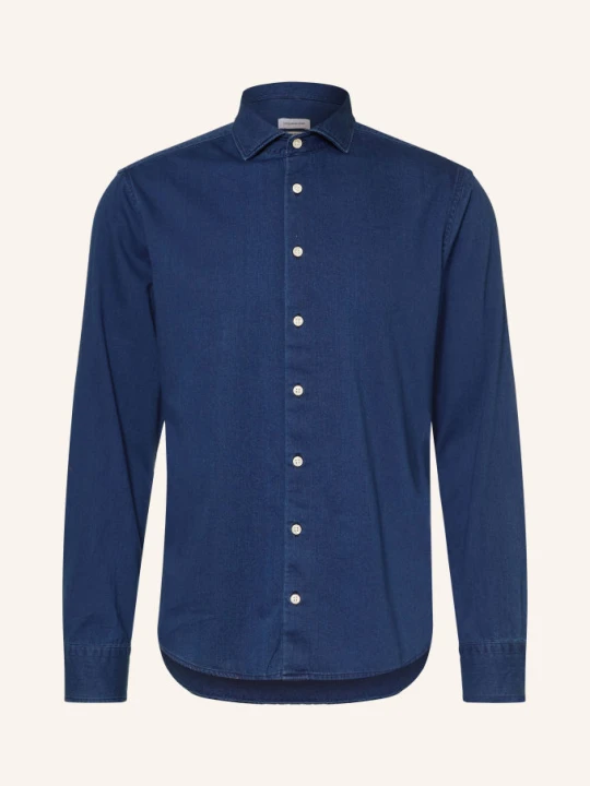Zdjęcie produktu Seidensticker Koszula Dżinsowa O Kroju Extra Slim Fit blau GRANATOWY