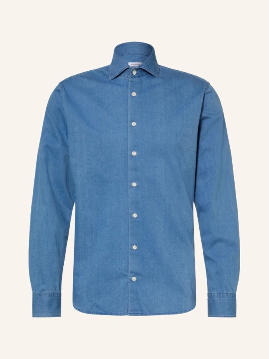 Zdjęcie produktu Seidensticker Koszula Dżinsowa O Kroju Extra Slim Fit blau NIEBIESKI