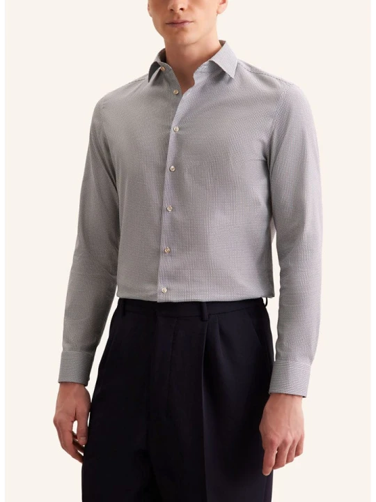 Zdjęcie produktu Seidensticker Koszula - Slim fit - w kolorze biało-granatowym rozmiar: 42