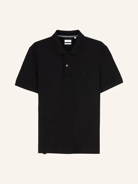Zdjęcie produktu Seidensticker Koszulka Polo, Polo Slim Fit schwarz CZARNY
