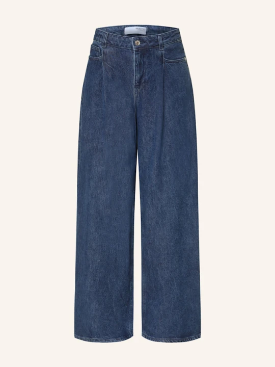 Zdjęcie produktu Selected Jeansy Wide Leg blau DARK BLUE DENIM