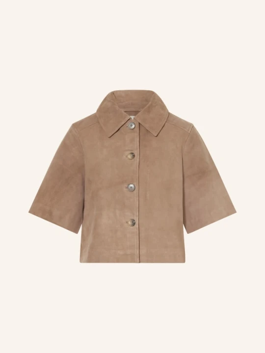 Zdjęcie produktu Selected Kurtka Skórzana beige